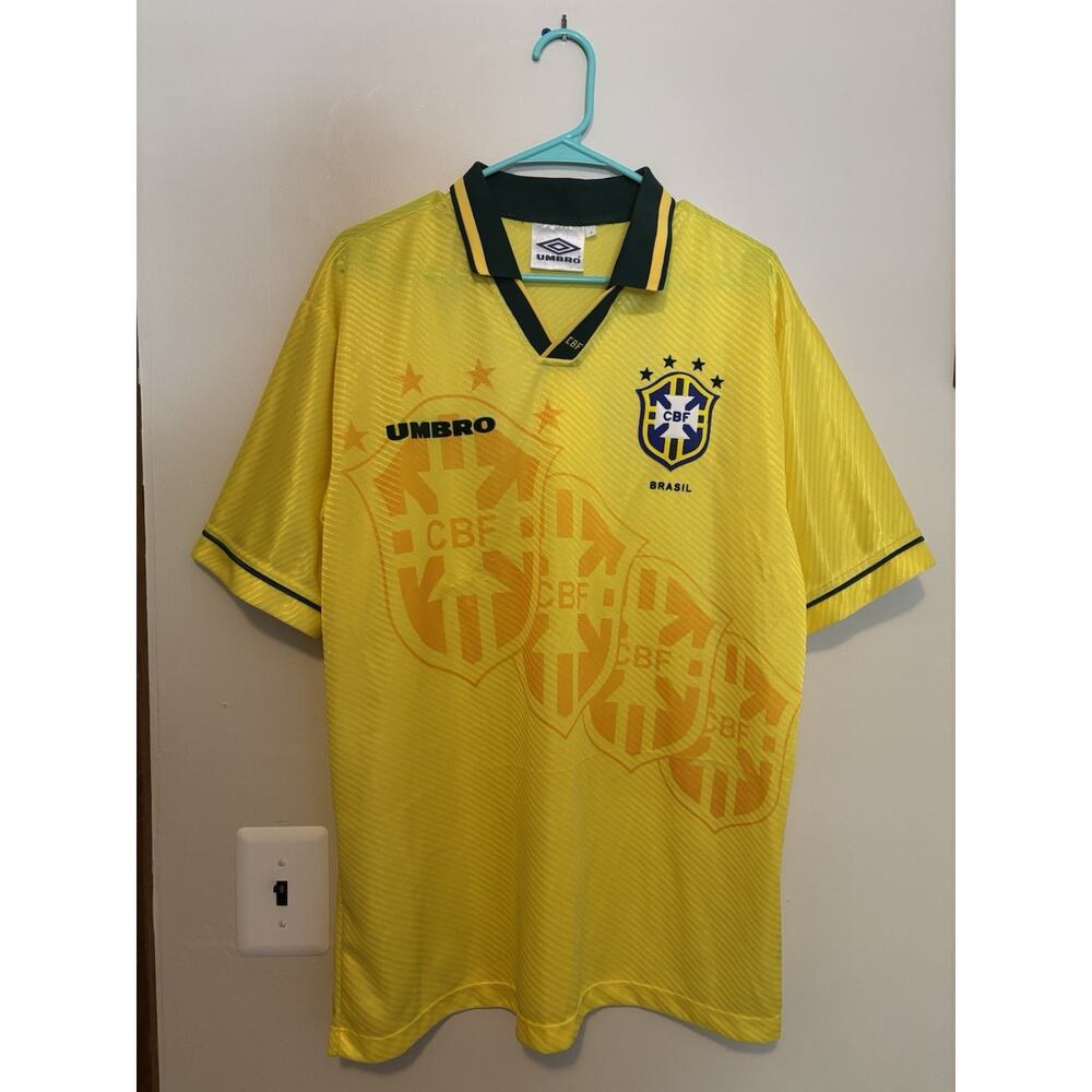 Brazil 1994-1996 Home Jersey - Umbro (made in Brazil)